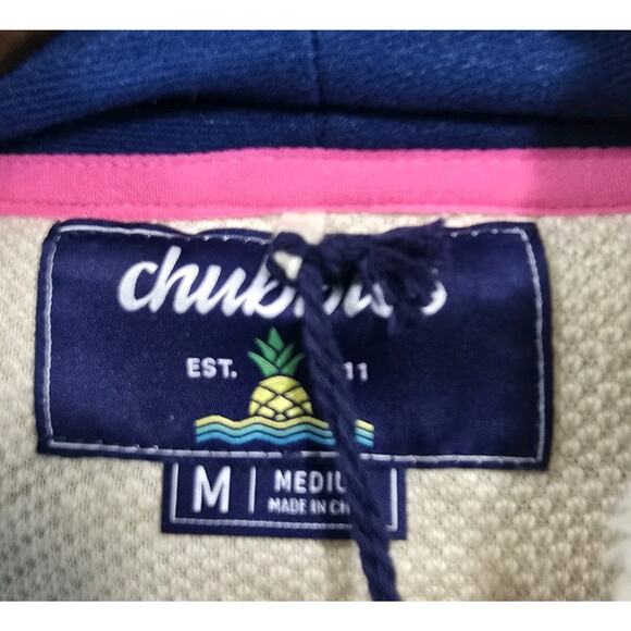 Chubbies Hoodie Mens Medium High Pile Pullover Sweatshirt Teddy Sherpa Snow Day - Picture 3 of 10